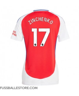 Günstige Arsenal Oleksandr Zinchenko #17 Heimtrikot Damen 2024-25 Kurzarm